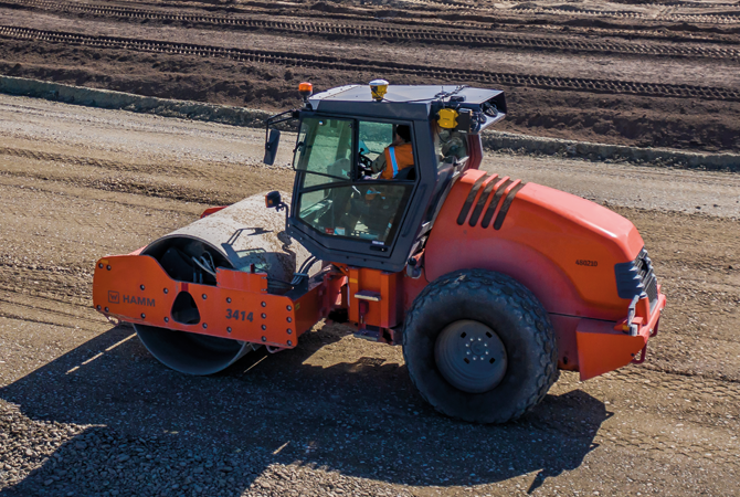 Earthworks for Soil Compactors