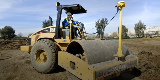 man operating heavy machinery 